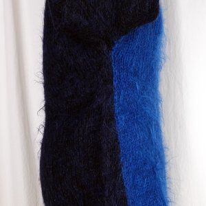 Royal Blue & Navy 100% Wool Sweater SZ Medium